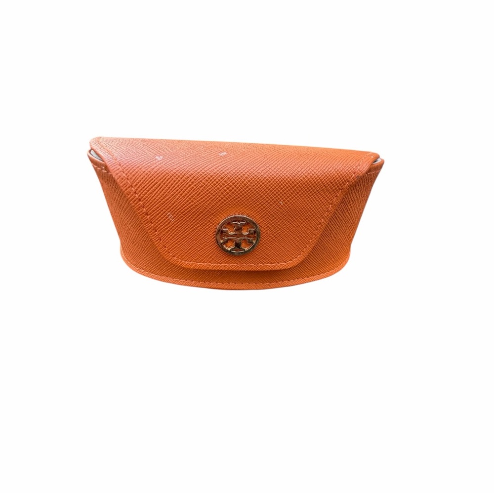 Tory Burch Orange oversized Sunglasses Case
